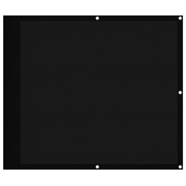 vidaXL Balkonscherm 90x800 cm 100% oxford polyester zwart