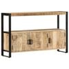 vidaXL Bijzetkast 120x30x75 cm massief mangohout