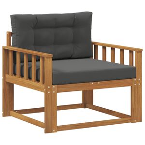 vidaXL Buiten Midden Sofa Naturel