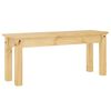 vidaXL Eetkamerbank PANAMA 105x30x45 cm massief grenenhout