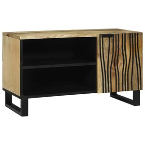vidaXL TV Eenheden Bruin 80 x 33 x 46 cm Bewerkt hout