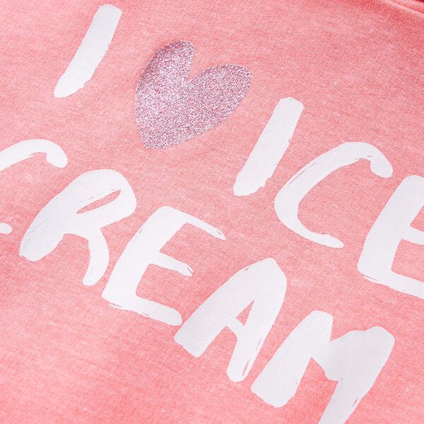 Kindertrui met capuchon 92 felroze