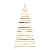 vidaXL Kerstboom Naturel 180 cm Massief essenhout