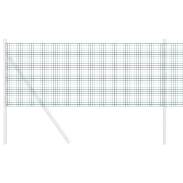 vidaXL Gelaste draadhek Groen 0.4 x 10 m