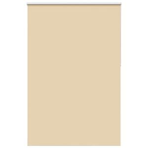 vidaXL Rolgordijn verduisterend 160x230 cm stofbreedte 156,6 cm beige