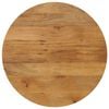 vidaXL Tafelblad rond &Oslash; 70x3,8 cm massief ruw mangohout