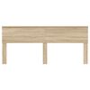 vidaXL Hoofdbord Sonoma Eiken 200 cm Bewerkt hout