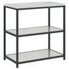 vidaXL Keukenplankeenheid HATTEM Zilverkleurig 90 x 50 x 92 cm Staal