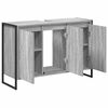 vidaXL Badkamer Kast Grijs Sonoma 90 x 30 x 60 cm Bewerkt hout