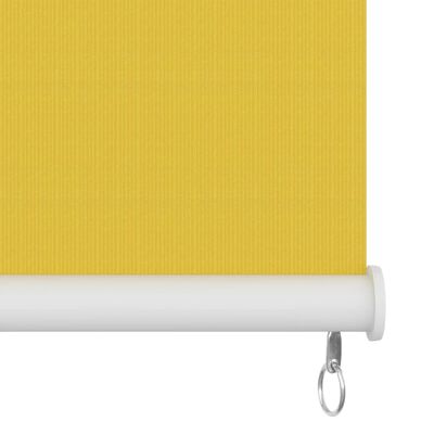 vidaXL Rolgordijn voor buiten 160x230 cm geel