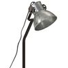 vidaXL Bureaulamp 25 W E27 17x17x60 cm vintage zilverkleurig