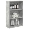 vidaXL Badkamer wandkast met plank Beton Grijs 40 x 16 x 62,5 cm