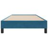 vidaXL Bedframe zonder matras 80x220 cm fluweel donkerblauw