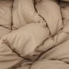 vidaXL Zomer Dekbed Antraciet en Taupe 220 x 135 cm Microfiber