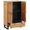 vidaXL Hoge kast met lade Bruin 40 x 33 x 110 cm Massief Mango Hout