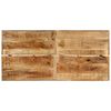 vidaXL Bartafel 150x70x107 cm massief mangohout en ijzer