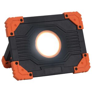 vidaXL Spotlight draagbaar LED ABS 10 W koudwit