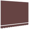 vidaXL Vervangingsdoek voor zonnescherm Bruin 330 x 195 cm Polyester