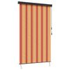 vidaXL Rolgordijn Multikleur 100 x 250 cm Stof en Aluminium