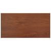 vidaXL Raamsokkel Bruin hout 60 x 45 x 4,5 cm PVC