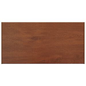 vidaXL Raamsokkel Bruin hout 60 x 45 x 4,5 cm PVC
