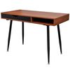 vidaXL Bureau bruin