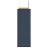 vidaXL Papieren zakken 50 st met hengsels 45x17x48 cm blauw