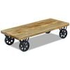 vidaXL Salontafel 120x60x30 cm mangohout
