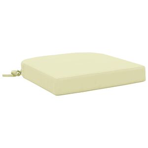 vidaXL 1-delig Zitkussen SOEST 100% Polyester Cr&egrave;mekleurig