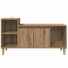 vidaXL TV-kast Artisan Eiken 100 x 35 x 55 cm Bewerkt hout