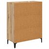 vidaXL Dressoir Artisan Eiken 69,5 x 34 x 90 cm
