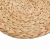 vidaXL Ronde Geweven Placemat 10 pcs Naturel &Oslash; 30 cm Waterhyacint