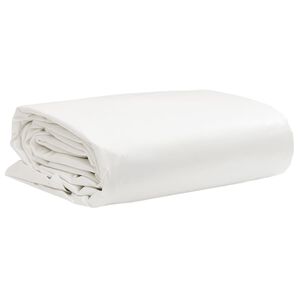 vidaXL Dekzeil 650 g/m&sup2; 2x3 m wit