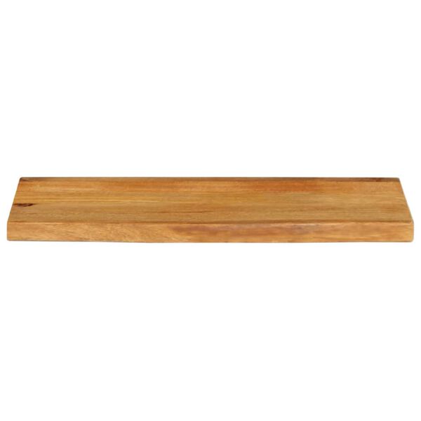 vidaXL Tafelblad met natuurlijke rand 90x20x3,8 cm massief mangohout