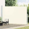 vidaXL Tuinscherm uittrekbaar 220x500 cm cr&egrave;me