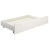 vidaXL Bedframe met 2 lades massief grenenhout wit 160x200 cm