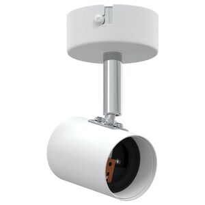 vidaXL Plafondspot met schijnwerpers Wit 6,5 x 6 x 11,5 cm Metaal