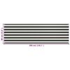 vidaXL Balkonscherm 90x300 cm HDPE antracietkleurig en wit