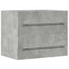 vidaXL Wastafelkast 60x38,5x48 cm spaanplaat betongrijs