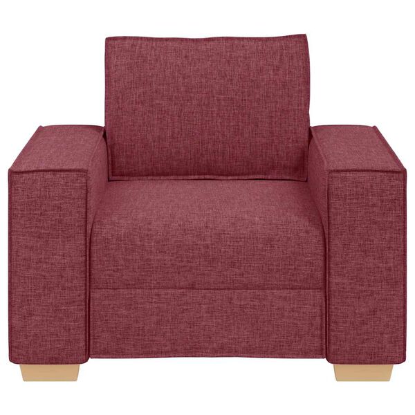 vidaXL Sofa Stoel Wijnrood 60 cm Stof