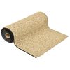 vidaXL Grindfolie 700x60 cm natuurlijk zandkleurig