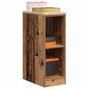 vidaXL Garagekast 30x51x85 cm massief grenenhout oud hout