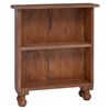 vidaXL Rekken met plank Bruin 47 x 16 x 55 cm Massief Mahoniehout