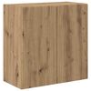 vidaXL TV-wandkast 59,5 x 31 x 60 cm Artisan Eiken Bewerkt hout