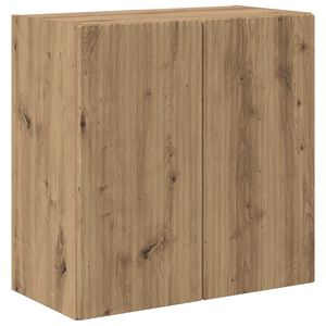 vidaXL TV-wandkast 59,5 x 31 x 60 cm Artisan Eiken Bewerkt hout