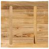 vidaXL Tafelblad met natuurlijke rand 40x40x3,8 cm massief mangohout