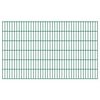 vidaXL Dubbelstaafmat 2,008x1,23 m groen