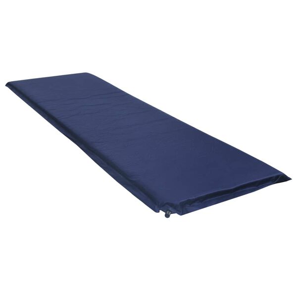 vidaXL Luchtmatras opblaasbaar 66x200 cm blauw