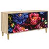 vidaXL Tv-meubel KIEL 102 x 33 x 50 cm Sonoma Bewerkt hout