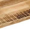 vidaXL Tafelblad met natuurlijke rand 80x40x3,8 cm massief mangohout
